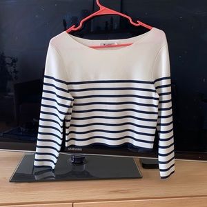 NWOT Alexander wang cropped striped top